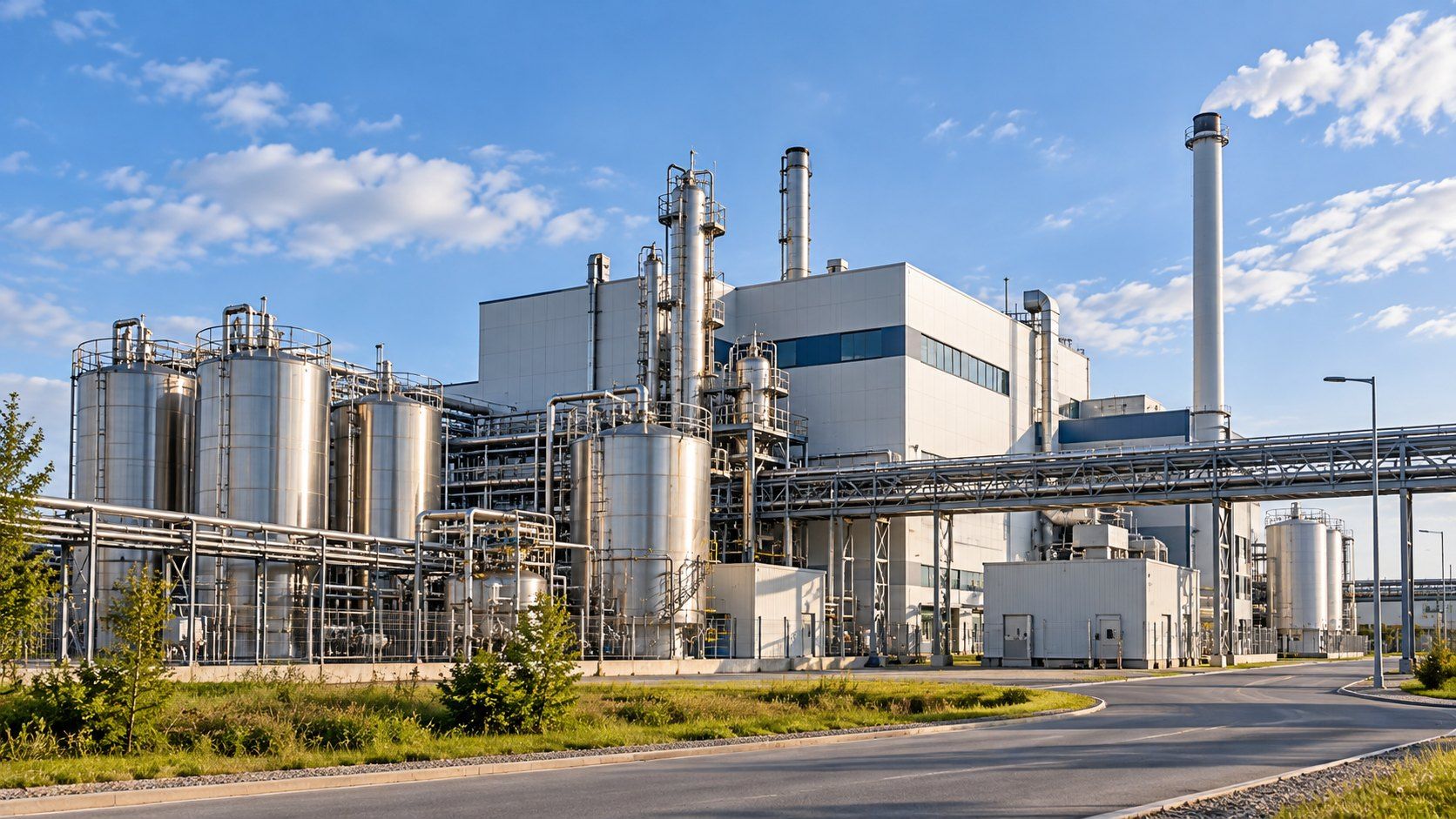 Pharmaceutical plant with process equipment