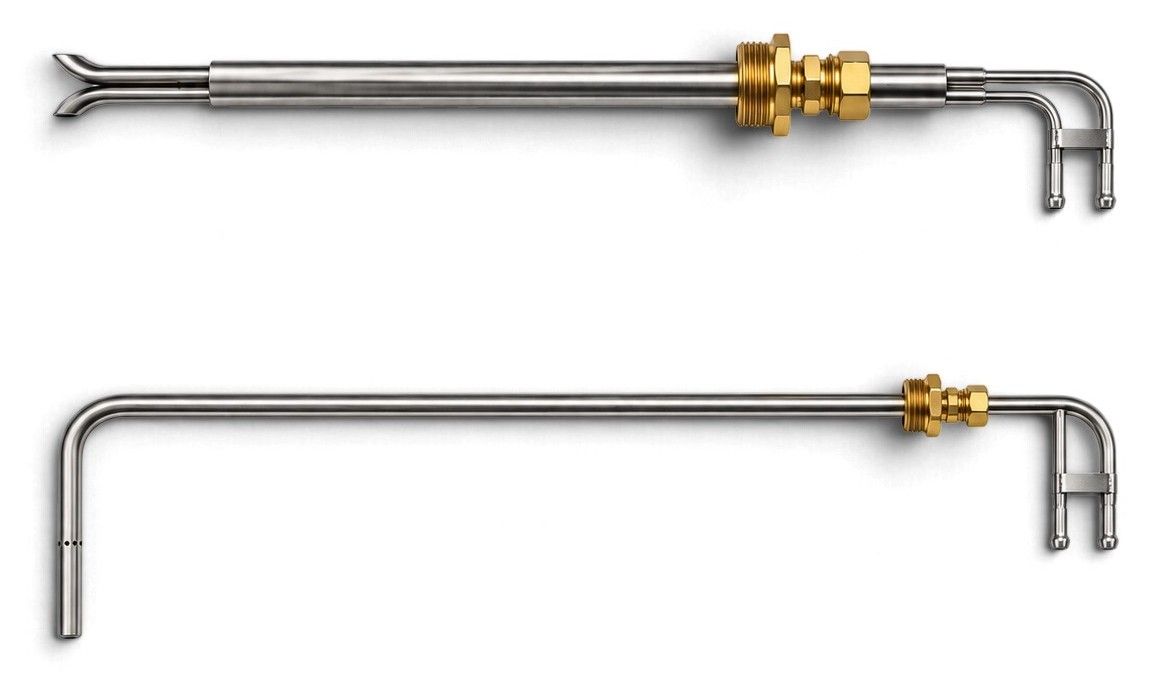 S-type and L-type pitot tubes