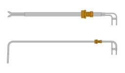 S and L type pitot tubes